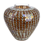 Allegra Bolvaas Bruin Glas Mozaïek