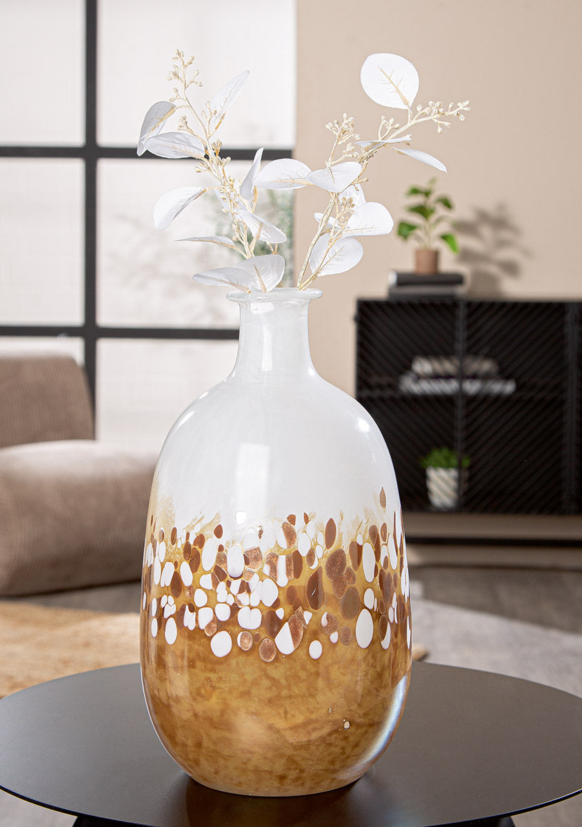 Witte bolvaas Vesuvio 33 cm