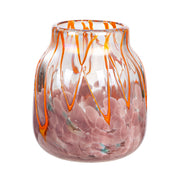 Paarse glazen vaas Artistico 18 cm