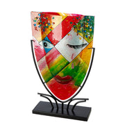 Oranje vloervaas Dreaming 49 cm