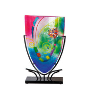 Kleurrijke vloervaas Cool 49 cm
