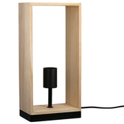 Scatola Houten Tafellamp Natuurlijk