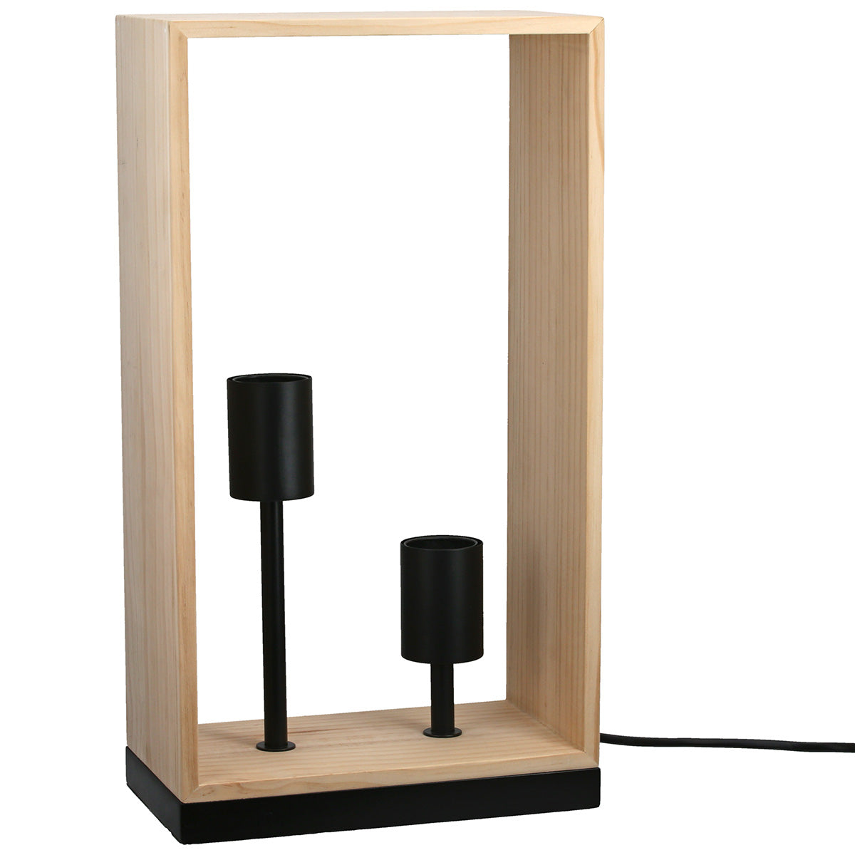 Scatola Houten Tafellamp 40cm