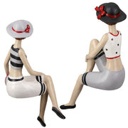 Beachgirls Zittende Zeemeermin
