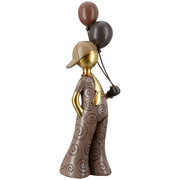 Ballonjunge Jongen Figuur Bruin