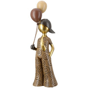 Ballonjunge Jongen Figuur Bruin