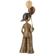 Ballonjunge Jongen Figuur Bruin