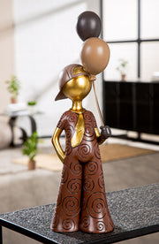 Ballonjunge Jongen Figuur Bruin