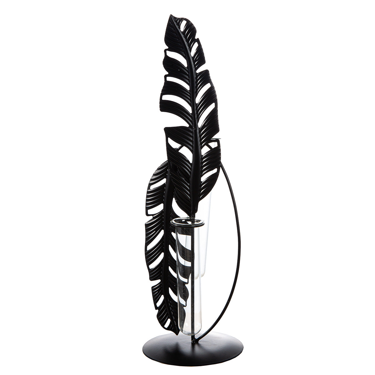 Zwarte Bladvaas Jakarta 34.5 cm