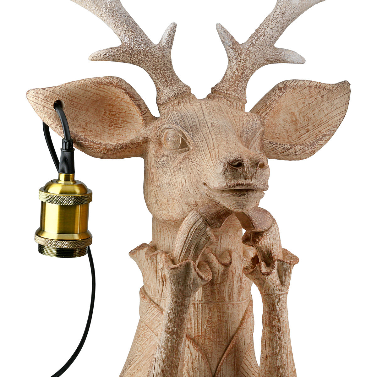 Lady Deer Hert Tafellamp Bruin