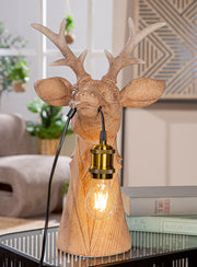 Gentleman Deer Hert Tafellamp Bruin
