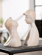 Amoureux Groot Koppel Beeld