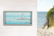 Mare 3D vuurtoren wanddecoratie
