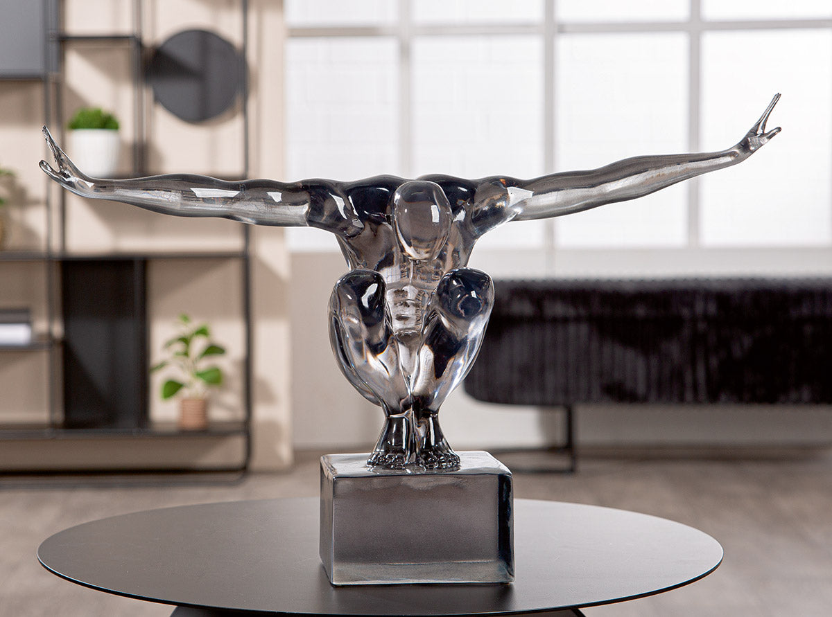 Gris Cliffhanger Sculptuur Acryl