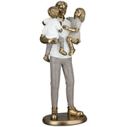 Father Familie Sculptuur Goud