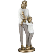 Vater Familie Sculptuur Goud