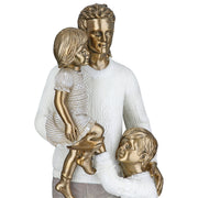 Vater Familie Sculptuur Goud