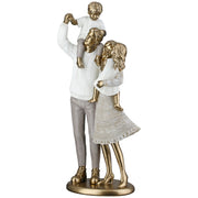 Loving Family Familie Sculptuur Goud