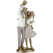 Loving Family Familie Sculptuur Goud