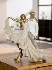 Salsa Danser Figuur Goud