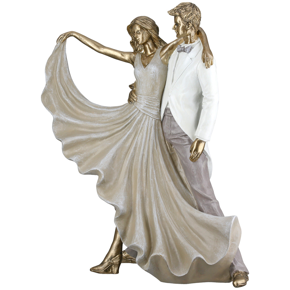 Salsa Danser Figuur Goud