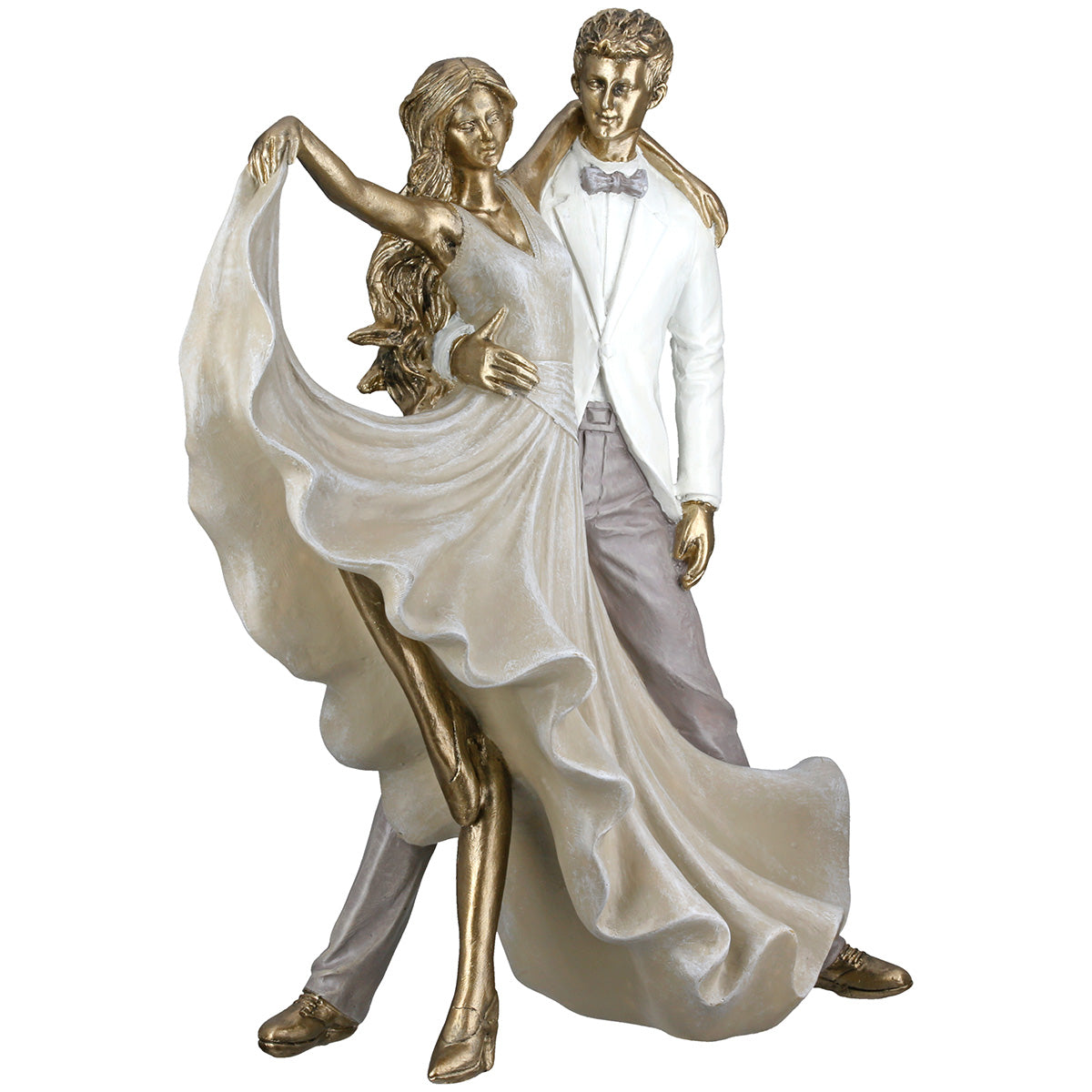 Salsa Danser Figuur Goud