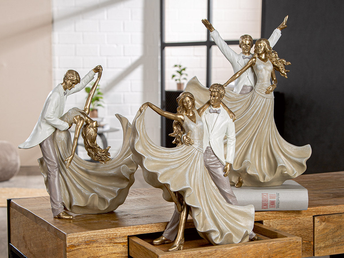 Salsa Danser Figuur Goud