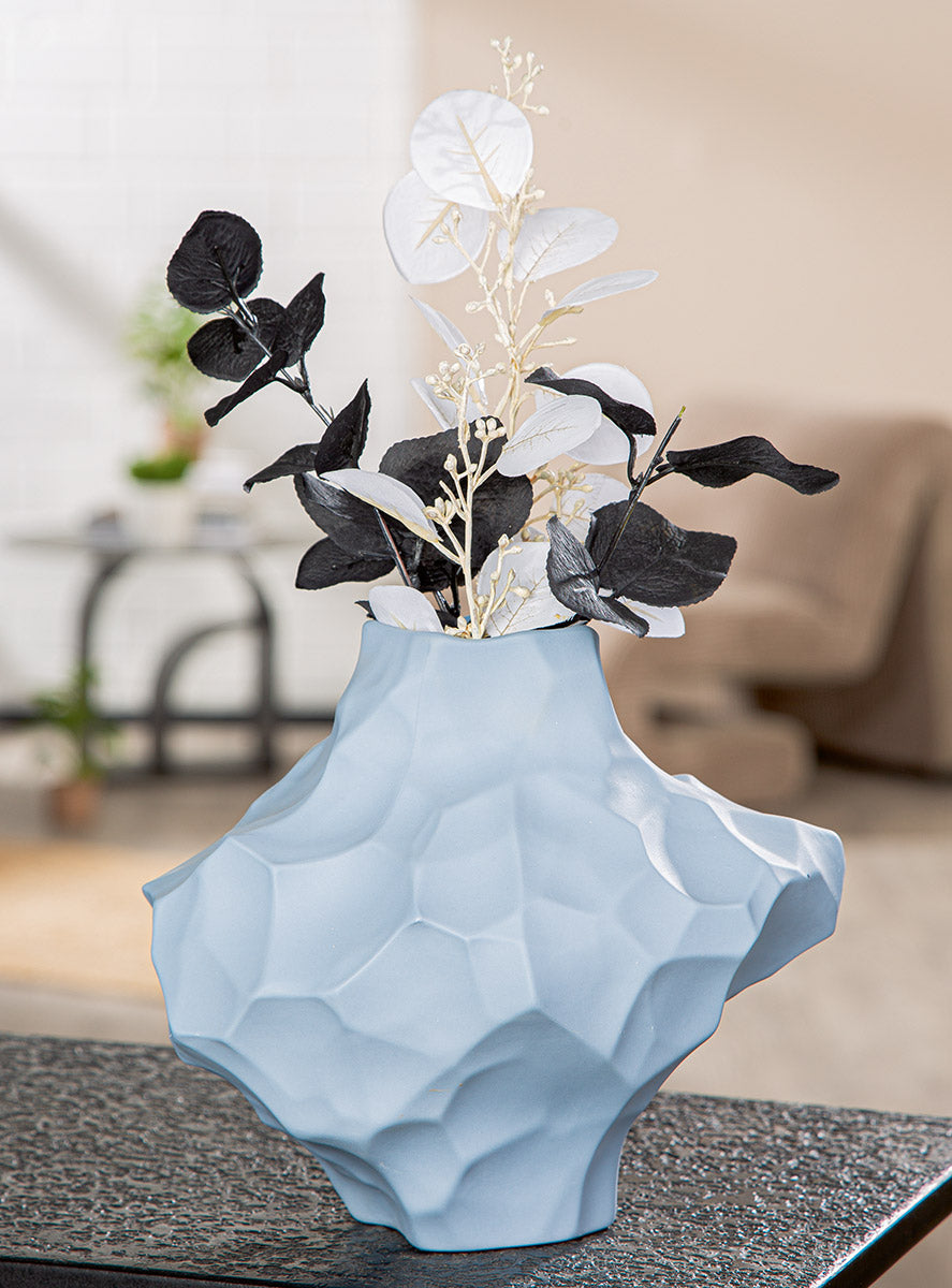 Olbia Bolvaas Blauw Porselein 20 cm