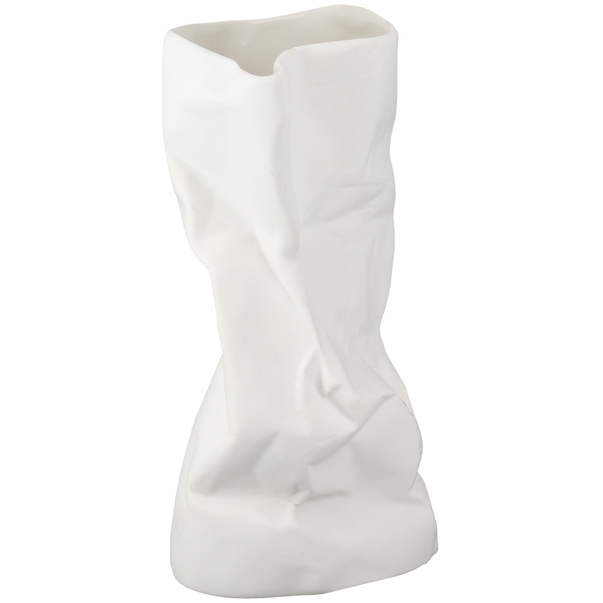 Borsa Vaas Wit Porselein 23.5 cm