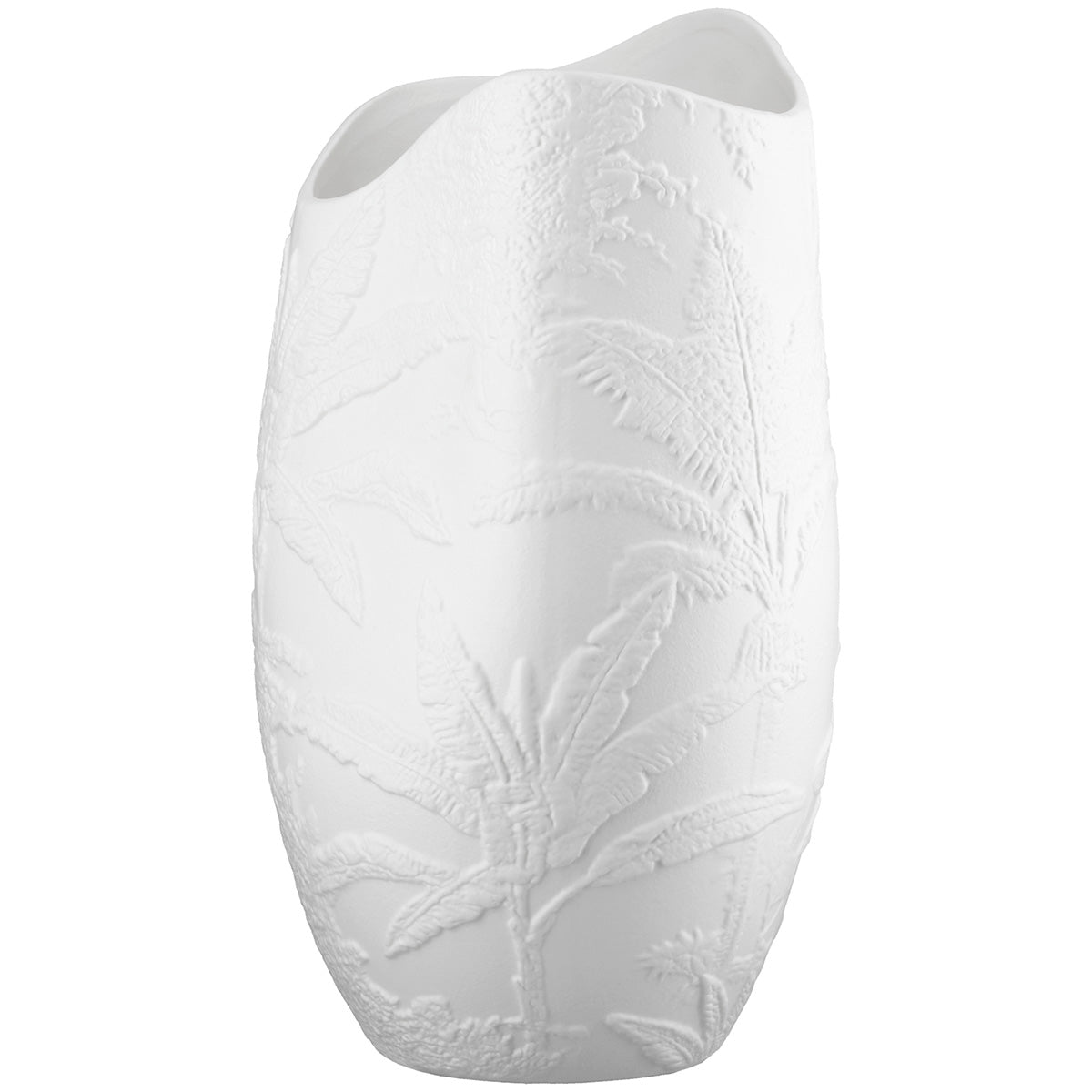 Palm Vaas Wit Porselein 29.5 cm
