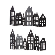 Metalen Huis Decoratie Zwart