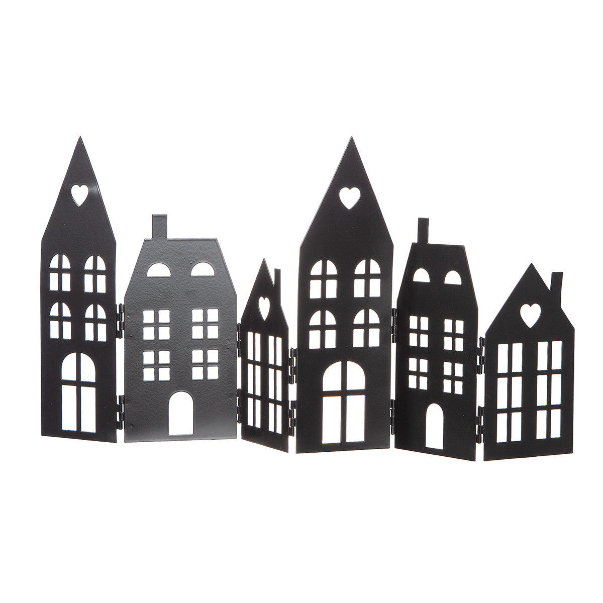 Metalen Huis Decoratie Zwart