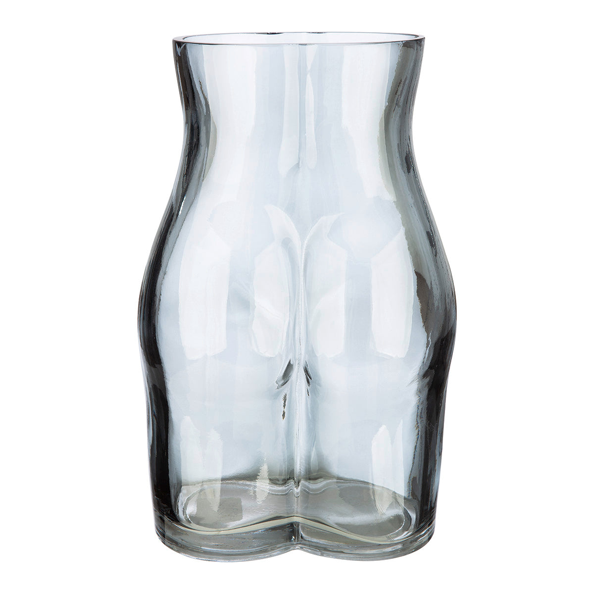 Grijze lichaamsvaas Body 23 cm