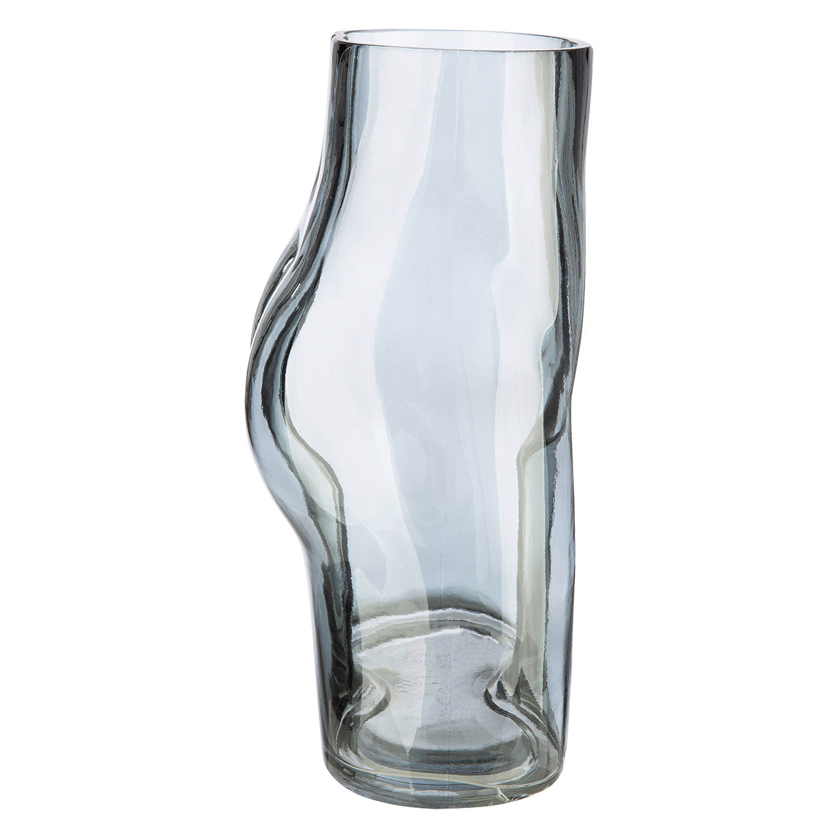 Grijze lichaamsvaas Body 23 cm