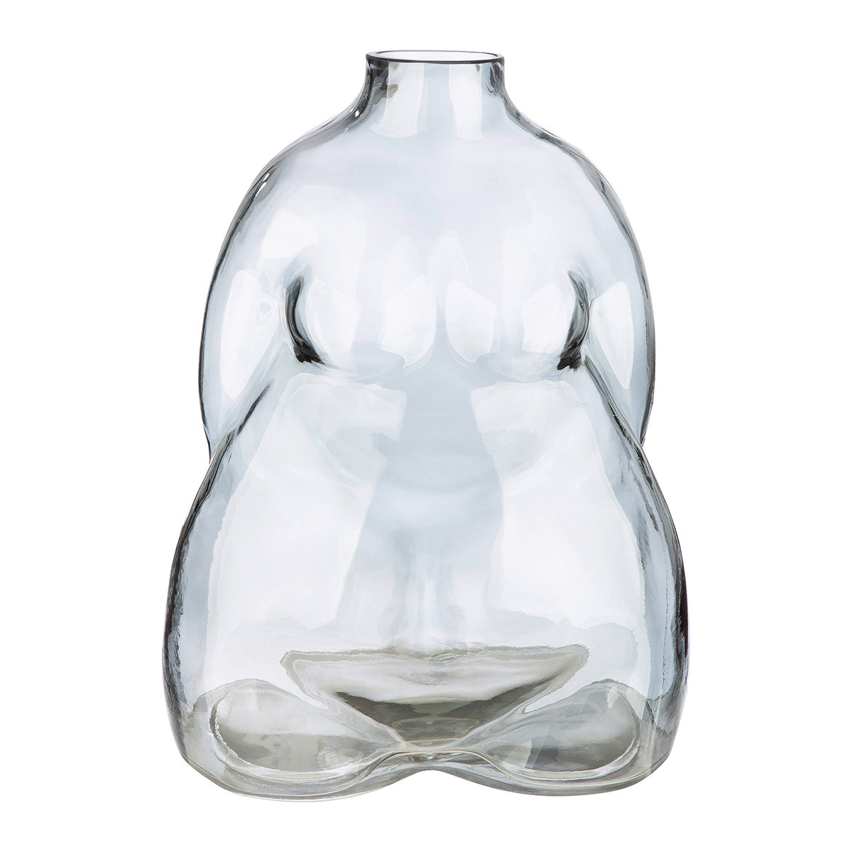 Grijze lichaamsvaas Big Body 25 cm