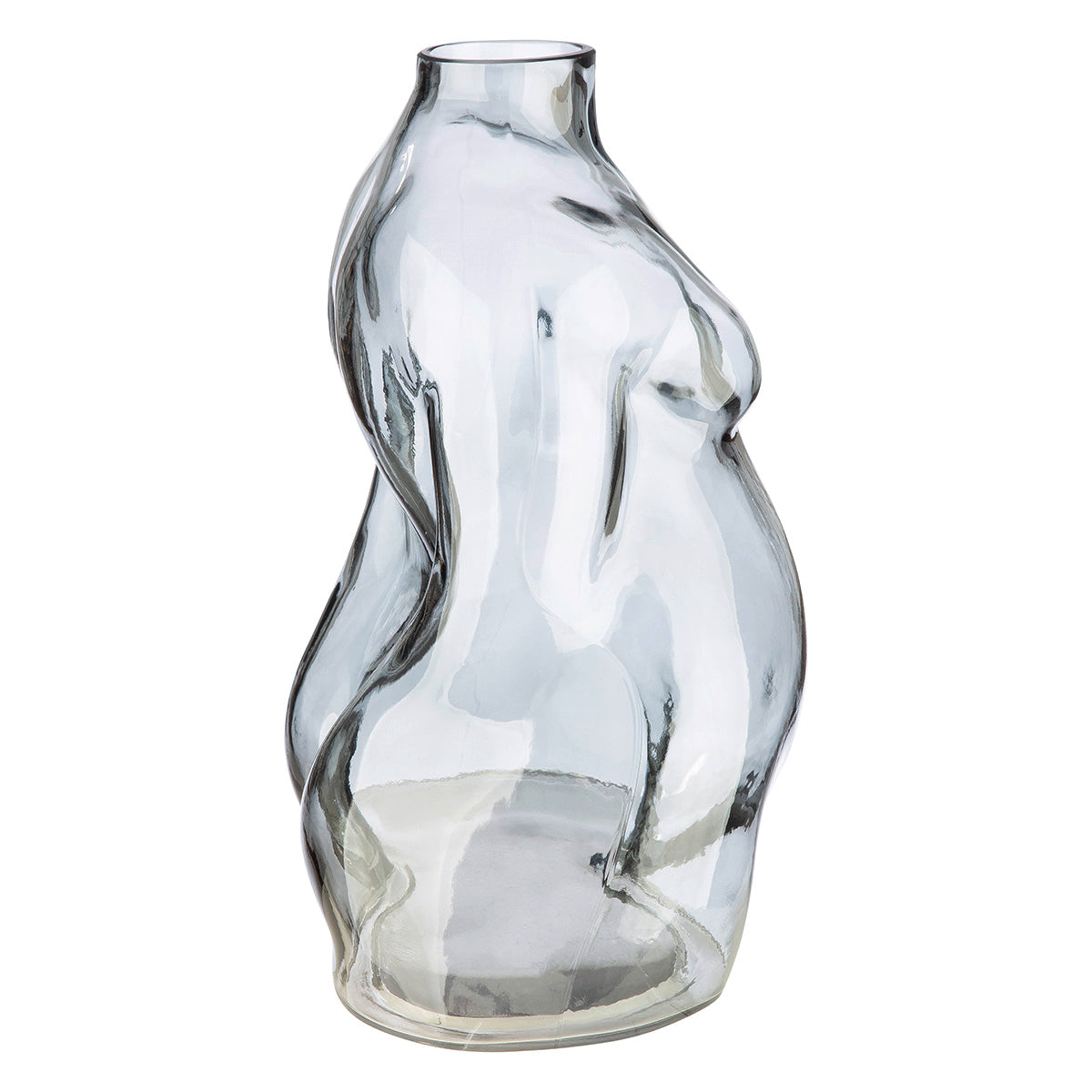 Grijze lichaamsvaas Big Body 25 cm