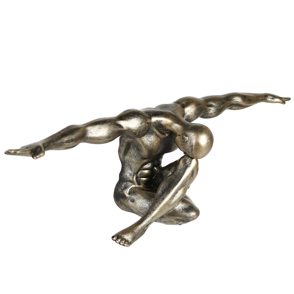 Cliffhanger Sculptuur Champagne Decor