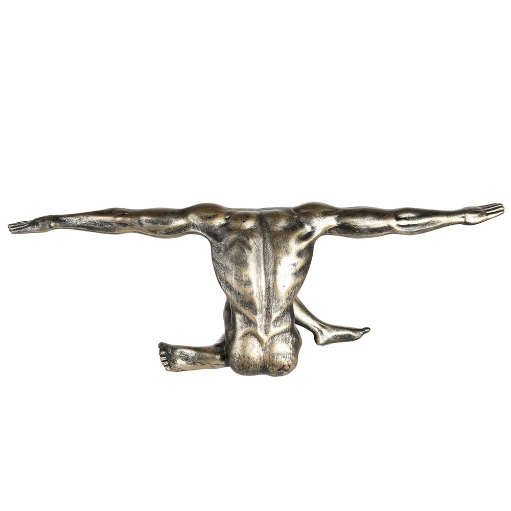 Cliffhanger Sculptuur Champagne Decor