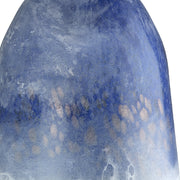 Blauwe glazen vaas Azur 27 cm