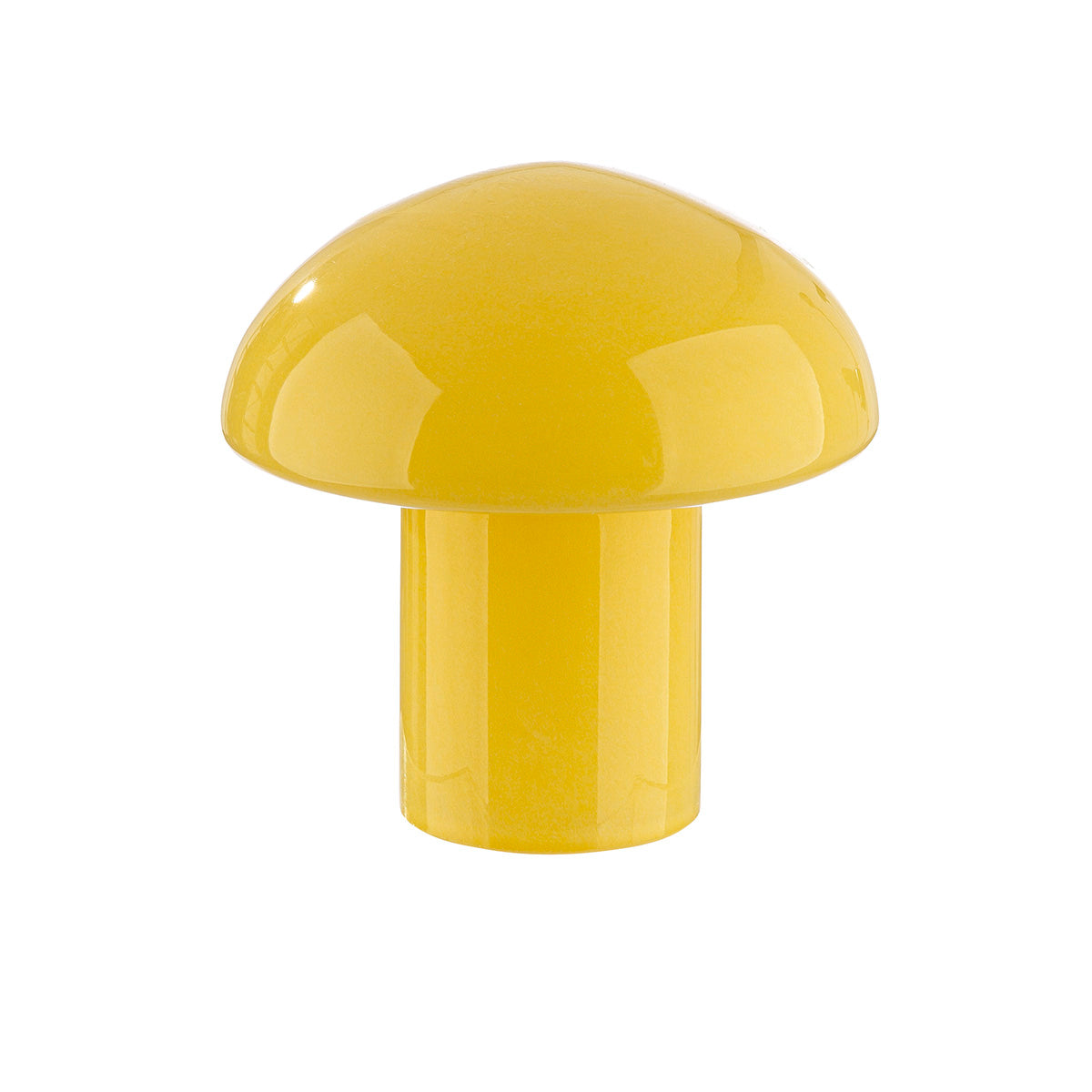 Blauwe glazen vaas Candy 21 cm