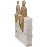 Houten Familie Decoratie Wit