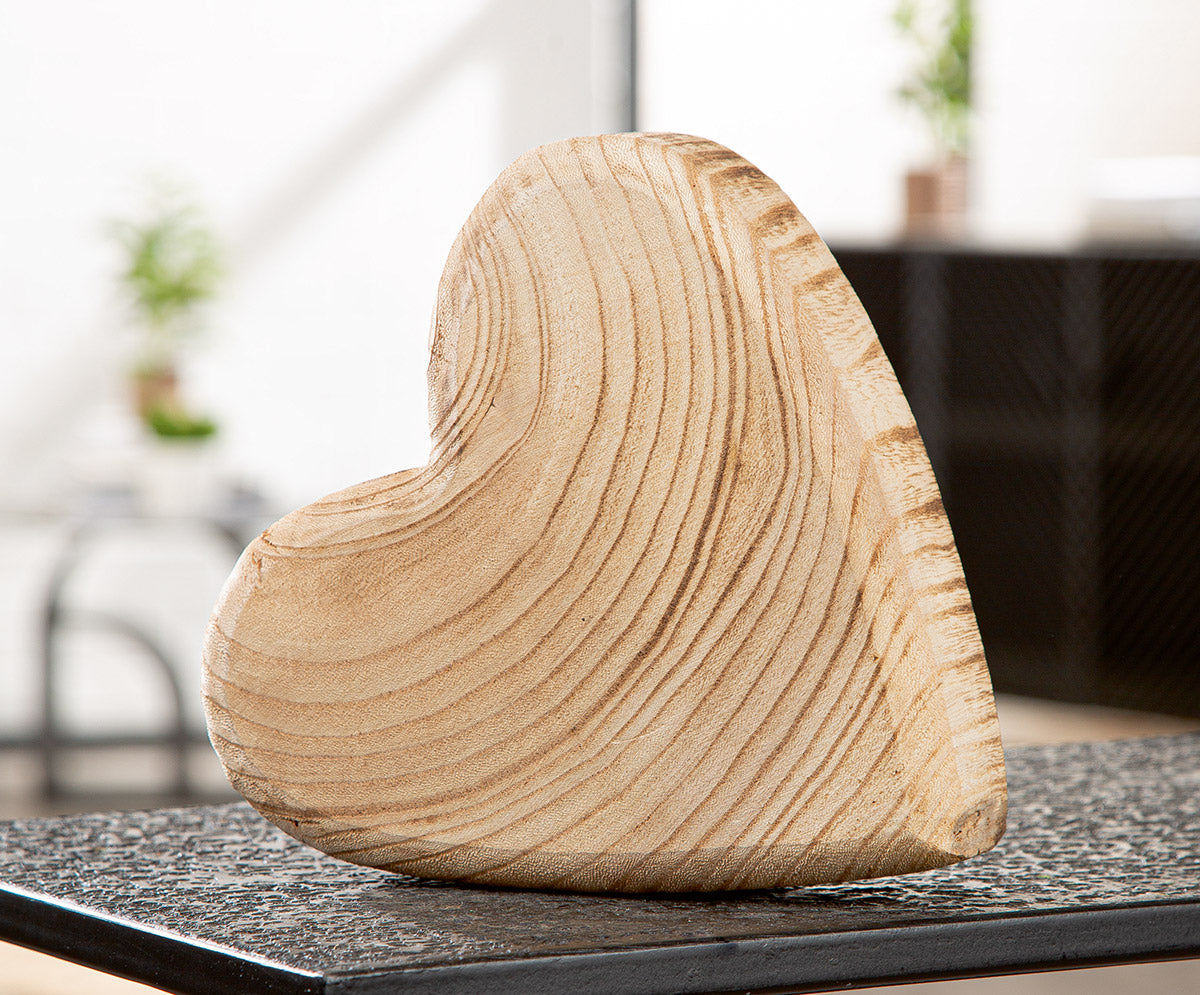 Houten Hart Decoratie Core 20 cm
