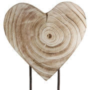 Houten Hart op Standaard Soul