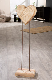 Houten Hart op Standaard 100 cm
