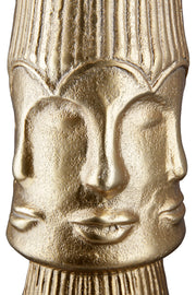 Gouden Vloervaas Face 45.5 cm