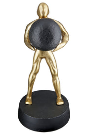 Strong Sculptuur Mannenmotief Goud
