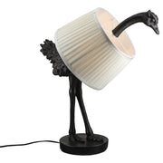 Ostrich Struisvogel Tafellamp Grijs