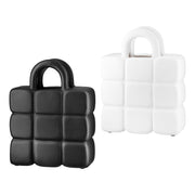 Handtasche Vaas Zwart Wit Keramiek
