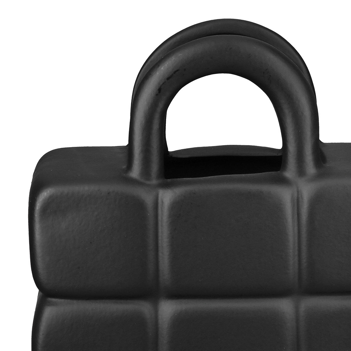 Handtasche Vaas Zwart-Wit 19 cm