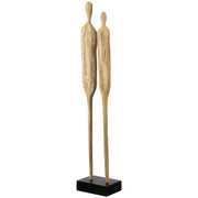 Two Persoon Sculptuur Hout